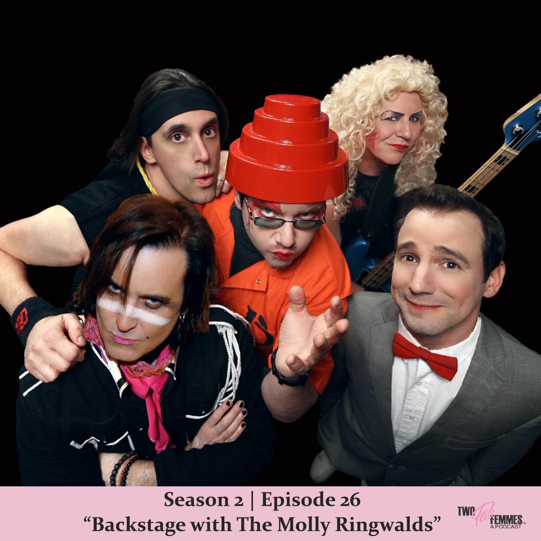 TwoFabFemmes's tweet photo. S2|E26 - "Backstage with The Molly Ringwalds" - This band is RAD! 🤘Tune in to hear their interview! 🎸🥁🎤 👉 https://t.co/taUJ6WlEQb #twofabfemmespodcast #themollyringwalds #HOBSanDiego #80s #mollyringwald #livenationsd #podcast #spotify #alexa @Molly_Ringwalds @HOBSanDiego https://t.co/GjvZvH9Ewx