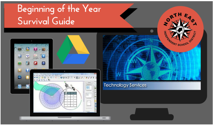 NEISDiTech's tweet photo. Feeling overwhelmed about classroom technology and new NEISD systems? Check out the Beginning of the Year Survival Guide for video tutorials and resources to help get you started. https://t.co/kdslhkYvgm #NEISDiTech #NeisdPLN #NEISDTweechers https://t.co/aNnEzSSNWB