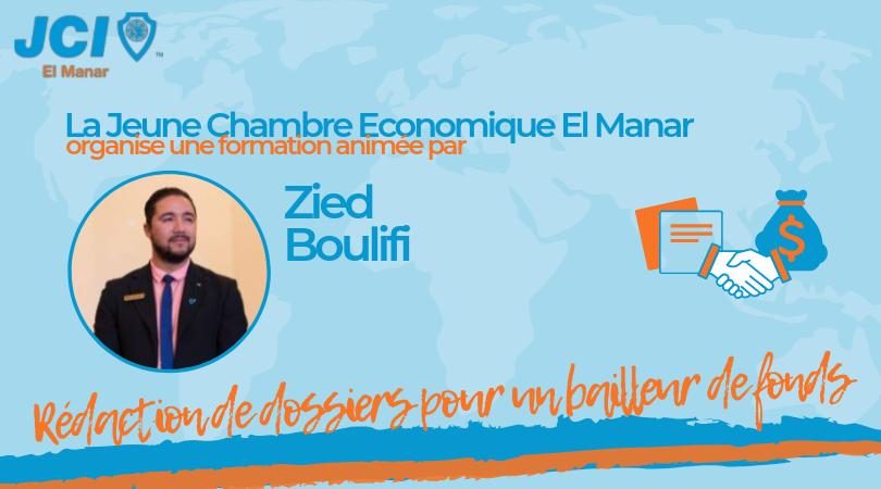 jce_elmanar's tweet photo. Vous voulez apprendre à rédiger un dossier pour un #BailleurDeFonds ? Vous voulez trouver des financeurs pour vos #projets ? Alors ne ratez pas notre formation le 24/08/2019 à 15h30 à l'@APBS_tunisia ! https://t.co/c1dinOrnwh