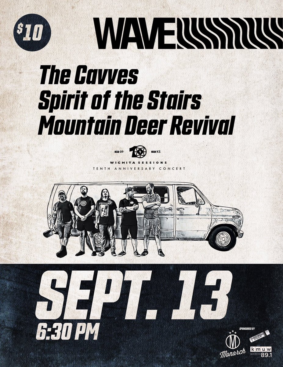 Two drummers!  Same set as the Wichita Sessions episode shot ten years ago