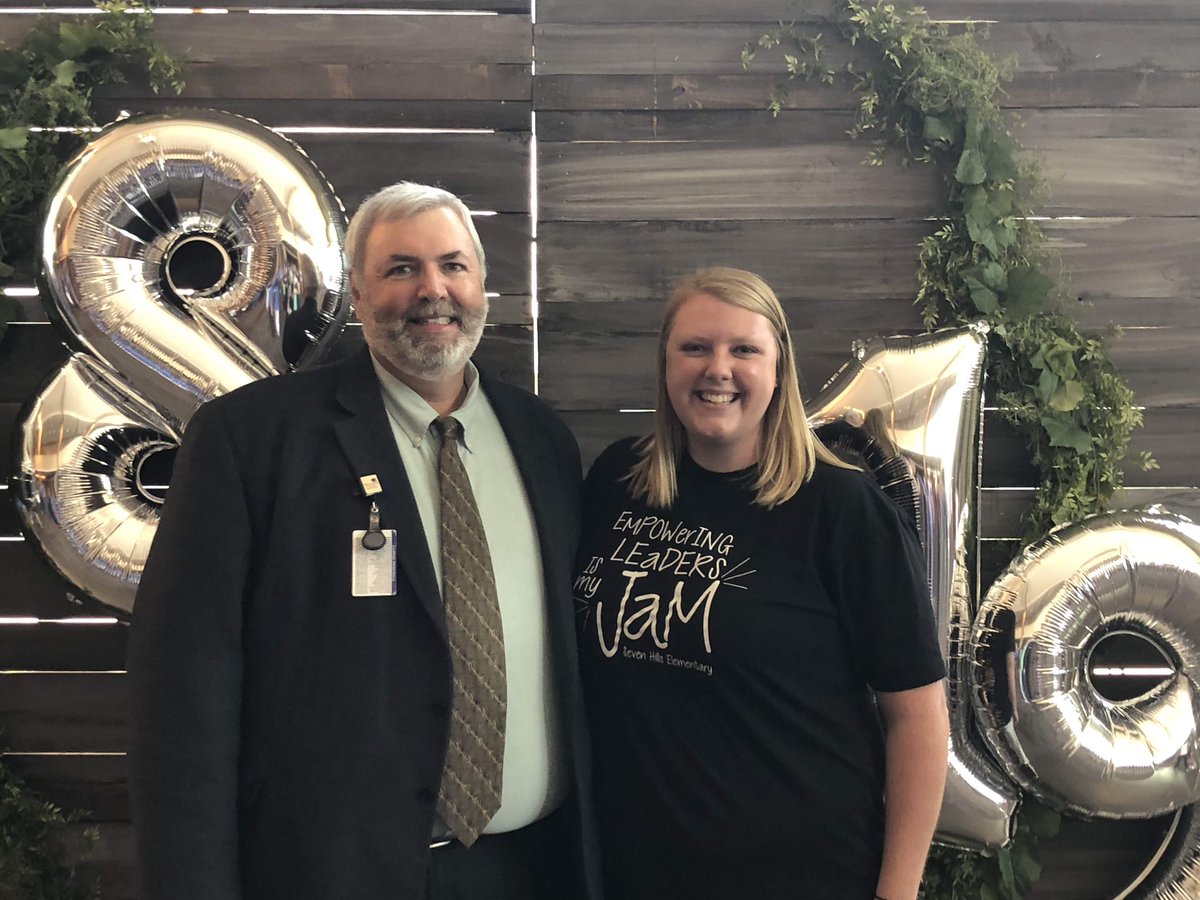 MissFeind's tweet photo. Wishing my dad the best last day at work today! It has been so fun getting to work at the same district the past 2 years. I’m beyond proud of your leadership and love! @afeind #ProudDaughter #DadDaughterDuo #LastDay #LeaveALegacy https://t.co/4JOZ4DfOtT