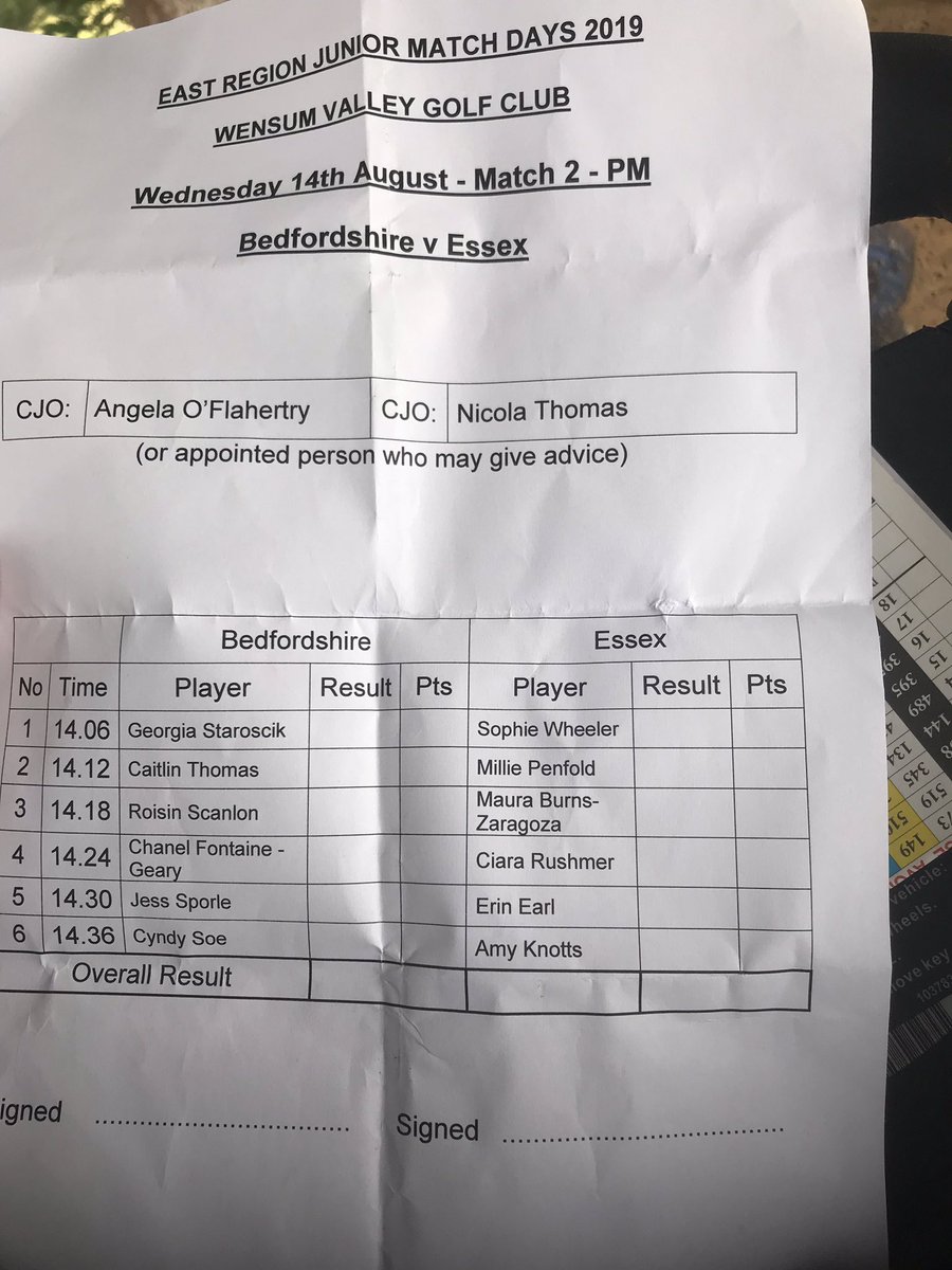 Bedfordshire Golf tweet media