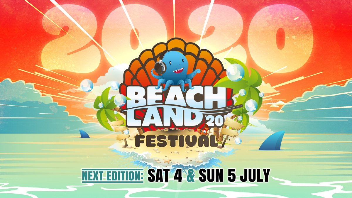 Beachland will be back in 2020! 
On Saturday July 4th and Sunday July 5th at the Beach of Blankenberge / De Haan-Wenduine!
Check the event: facebook.com/events/3829750…

5 Stages a day... 5 Styles of music a day with more than 100 dj's and the greatest audience...