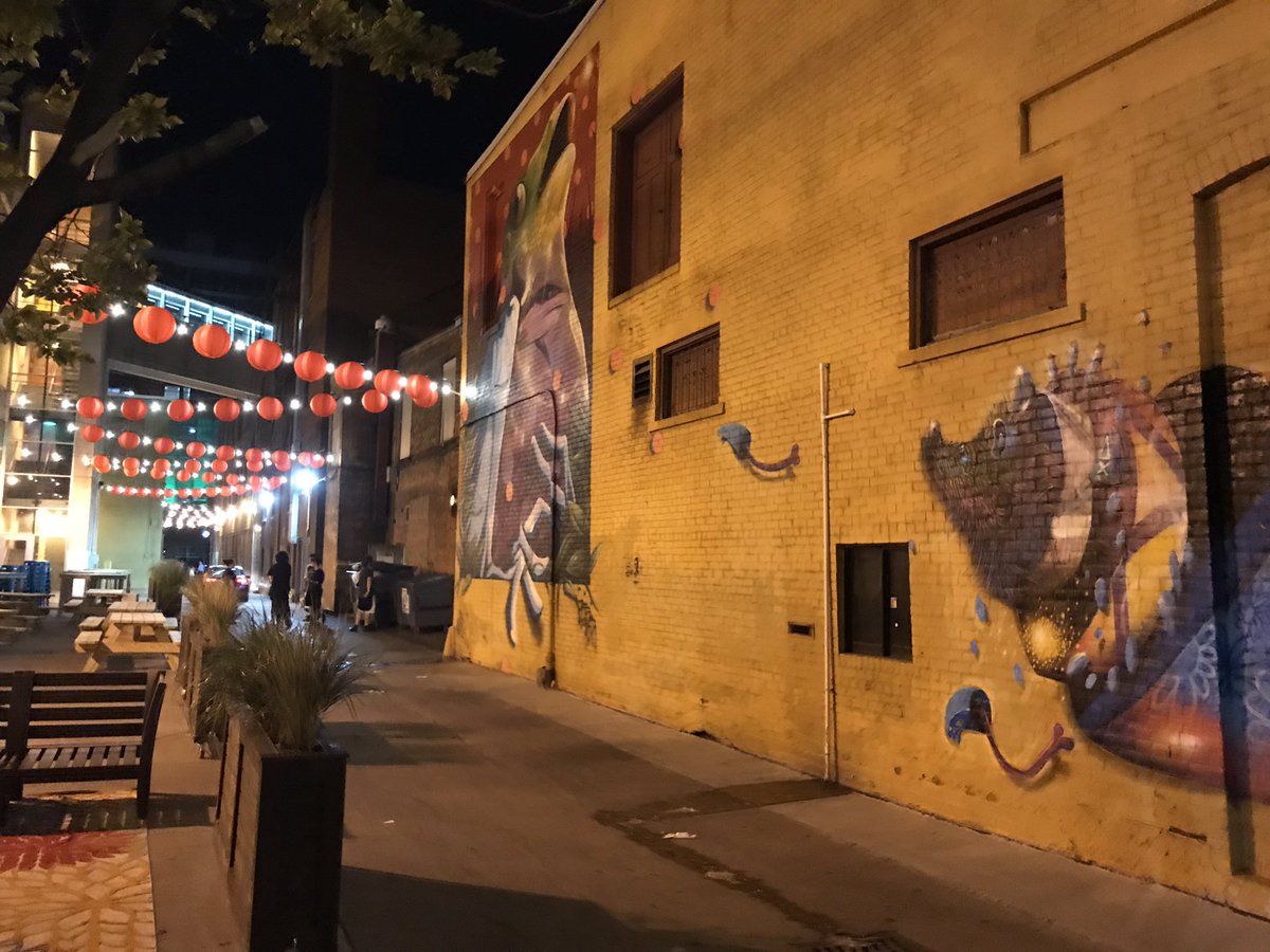 AlexHallART's tweet photo. Iβm still reeling. It was a magical weekend in downtown Fort Wayne.
#hellonewpark #dtfw #myfortwayne https://t.co/cR8QtIsbLI