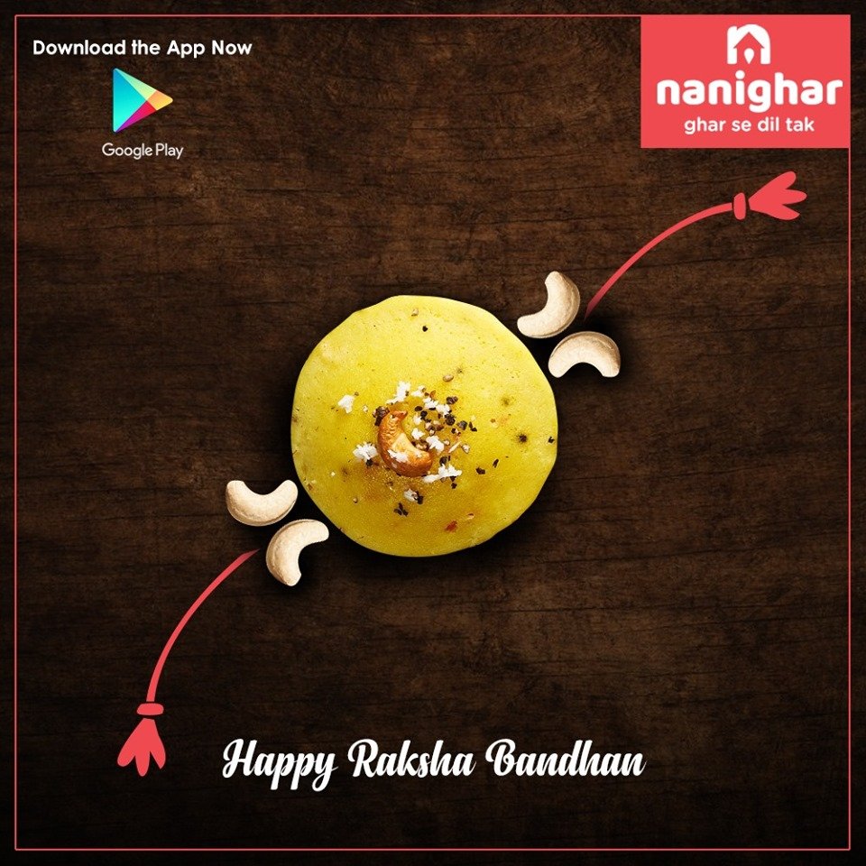 Nanighar1's tweet photo. Celebrating the true bond of love and friendship with home cooked food from Nanighar 

Download now at : https://t.co/BLazOopmwq 

#HappyRakshaBandhan #HappyRakhi https://t.co/KMFiOZzYRl