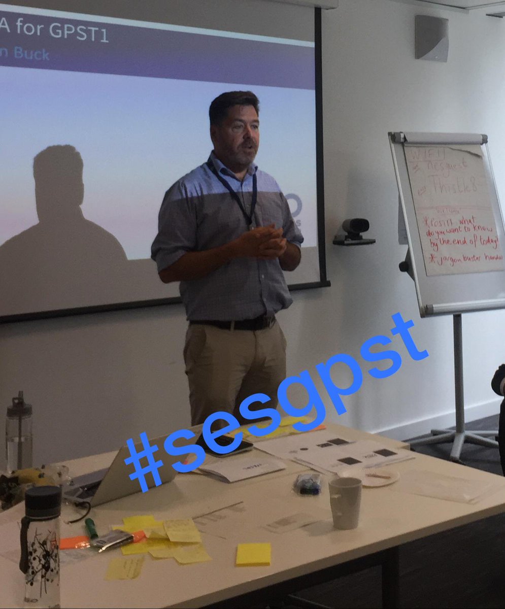 SES_GPST's tweet photo. A great #Induction day with our new GPST1s (well, half of them!) Really enjoying learning about each other’s routes to medicine &amp; top tips for making the most of #sesgpst GP Training in SE Scotland. Jeremy Chowings, Asst Director, welcoming the trainees to the afternoon session😀 https://t.co/32jrzw8w6x