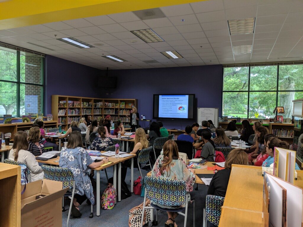 Wake Early Learning (@wakeoel) on Twitter photo Exciting work happening here <a href="/BuggMagnet/">Bugg Magnet Elementary School</a> as WCPSS preschool teachers receive training from the best <a href="/UNCTEACCH/">UNC TEACCH</a>
#WhatStartsHereChangesEverything Exciting work happening here <a href="/BuggMagnet/">Bugg Magnet Elementary School</a> as WCPSS preschool teachers receive training from the best <a href="/UNCTEACCH/">UNC TEACCH</a>
#WhatStartsHereChangesEverything