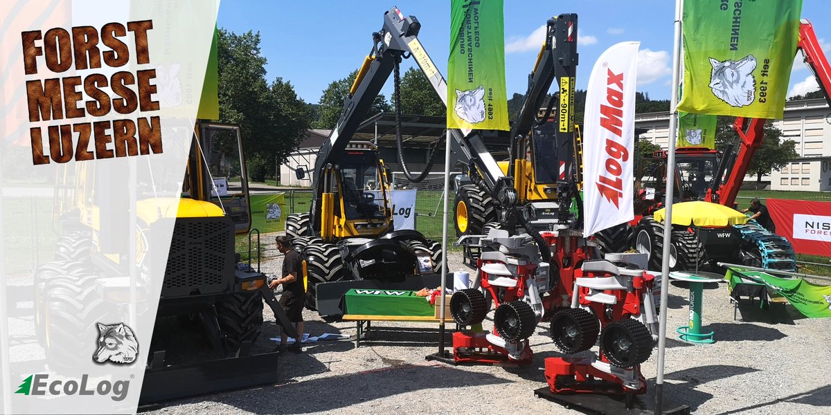 ecologforestry's tweet photo. WFW making the last arrangements for Forstmesse in Luzern, 15-18 august. Welcome to visit the WFW team and check out their Eco Log forest machines in place.
#wfw #ecolog #forstmesseluzern https://t.co/x0N8D4EiMi