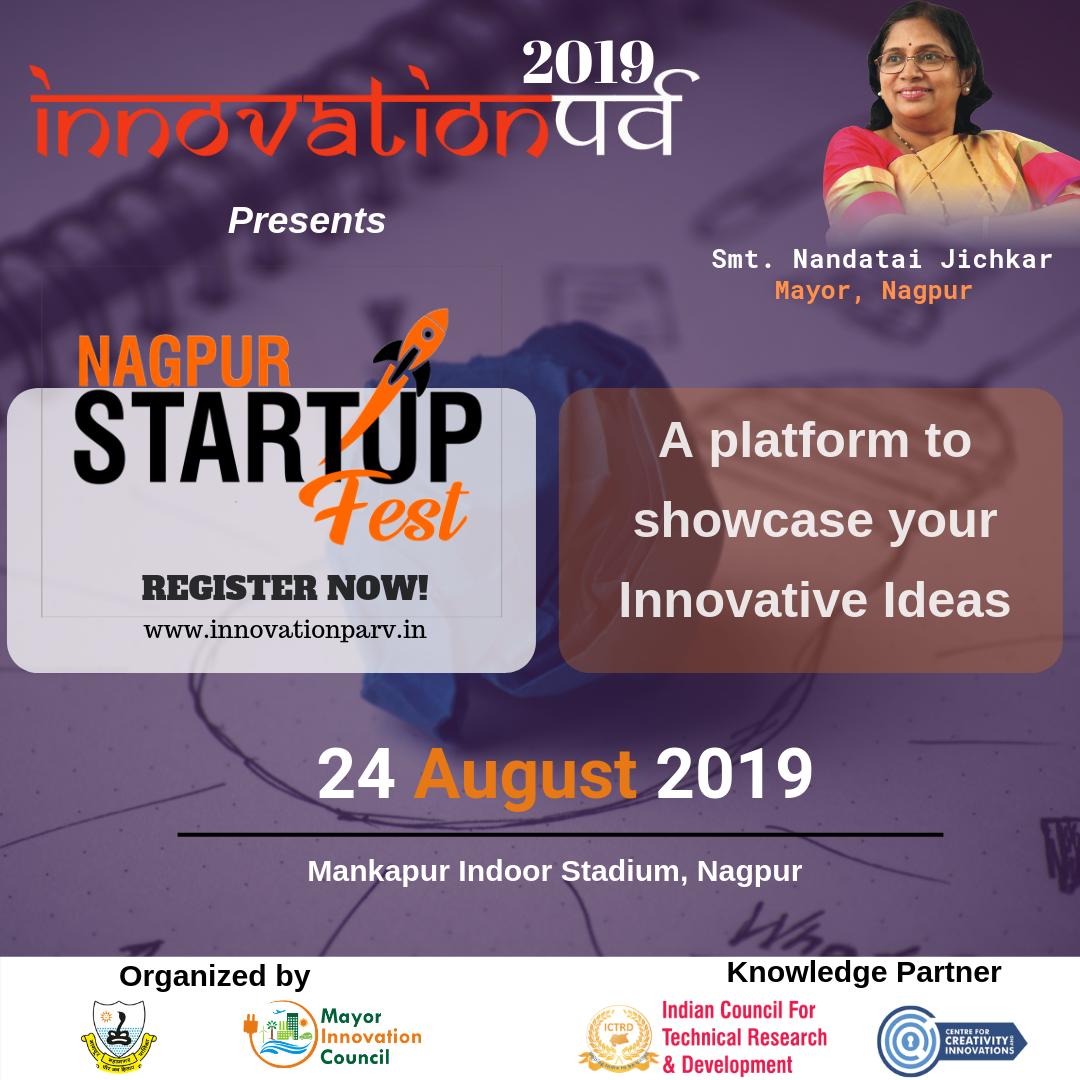 InnovationParv's tweet photo. One of India's Largest Technical &amp; Innovative Fest - Innovation Parv 2019 is Coming again.With its second version. Register your startup
https://t.co/SW2GCi6bWG
#NMC #cci #acceleratezone #intellecap  #crowdera #pugmarg #nsf19 #nagpurstartupfest2019
#nagpurstartupfest https://t.co/4ohloRir1u