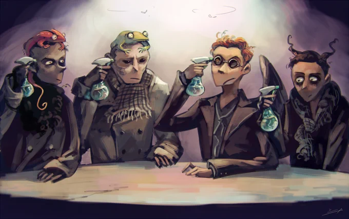 悪魔の運試し #GoodOmens 