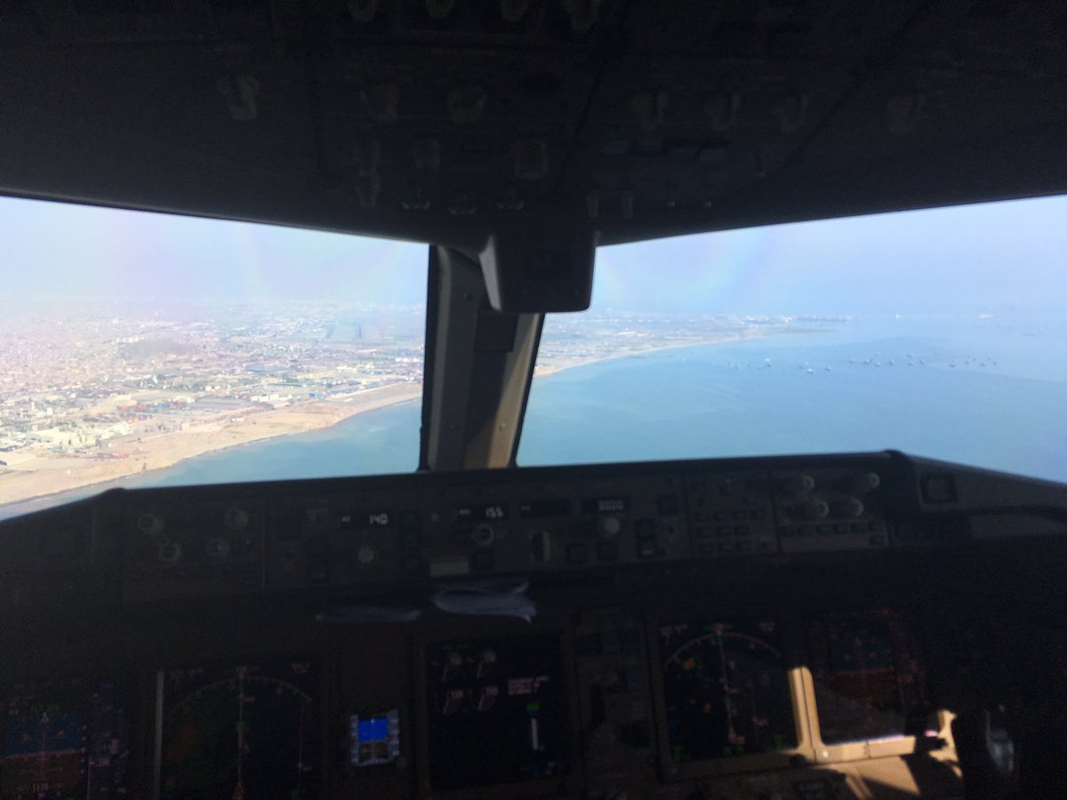 peytour13's tweet photo. #AF480 #777 Busy Amazonian Overflying, Cloudy Andes Crossing and beautiful landing conditions RWY15 #LIM #pilotlife #avgeeks #safetyfirst
Arrived 5’ ahead of scheduled time for the great pleasure of our passengers #i❤️Airfrance https://t.co/xWwiTBdhGb