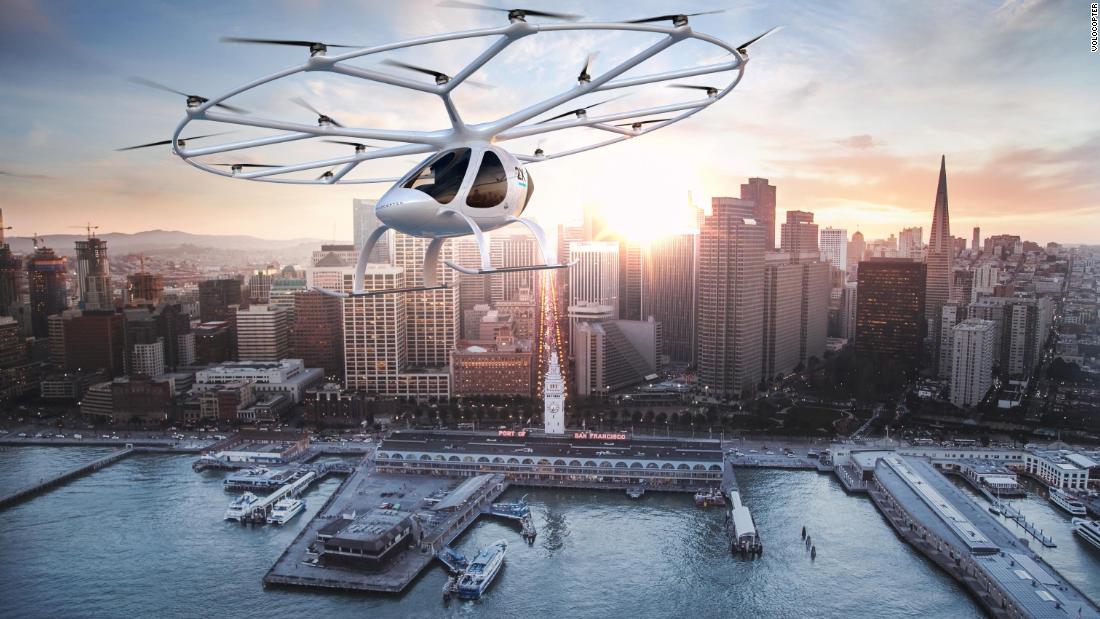 EtrafficNG's tweet photo. The First Flying Taxi: Volocopter-https://t.co/Y5ztHsGACq https://t.co/WgBPOlXsBN