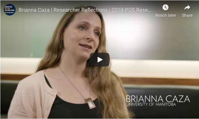 PositiveOrg's tweet photo. "I truly believe that positive organizational scholars have the power to transform individuals' lives and through that, society," explains @BriannaCaza in our #ResearcherReflections video series. https://t.co/FhHqhgxUDt @umanitoba #positivedeviance #UMpositive https://t.co/SURdRWPV71