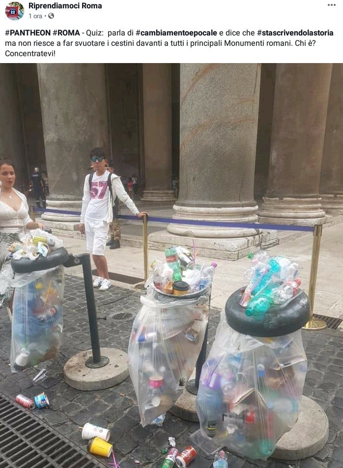 gq_gianni's tweet photo. X @virginiaraggi e la #suagiunta a #5stelle è sempre colpa degli altri o degli #incivili😠😠😠 https://t.co/CbbLMP3AuX