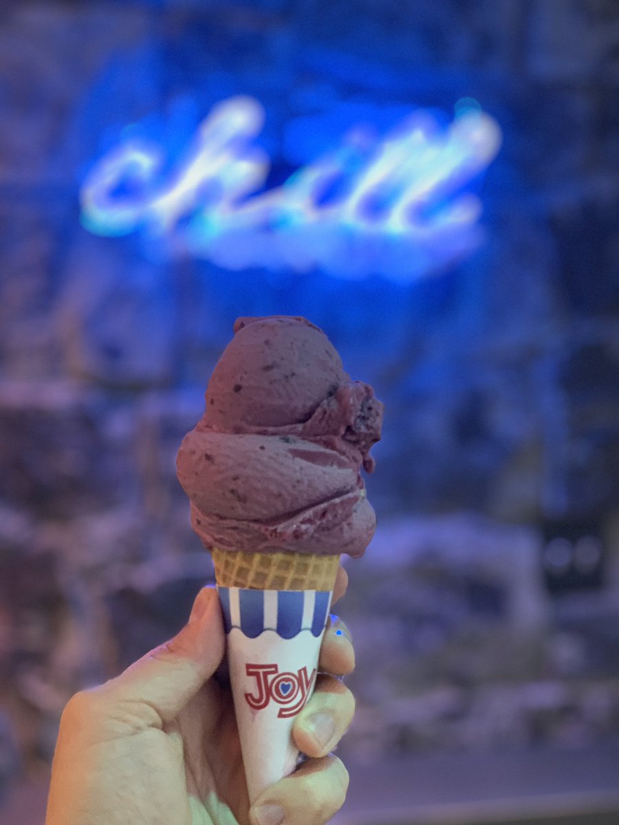 parmajohnnny's tweet photo. feeling cute, might move to asbury park later, idk 

blue lavender ice cream!

#chill
#vegan
#lavlove
#asburypark https://t.co/ZlftNGnLE9