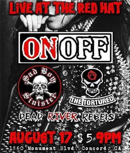 AceRealityCheck's tweet photo. Upcoming #punkrock shows for @tortured_the: SAT AUG 17 at #RedHat Sports Bar in #ConcordCA w/ @sadboysinister #deadriverrebels & more! INFO: https://t.co/gP0vIx3ofh FRI AUG 23 @KXSFradio #fundraiser w/ @lofi_satellites @PigeonSick & more! INFO: https://t.co/4kgaHi2GRl #sfbayarea https://t.co/qm7Yrl7F6S
