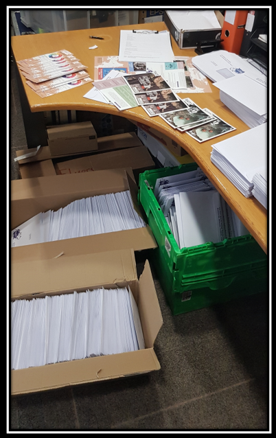 CycloneRep's tweet photo. Busy bees here at Cyclone Rep HQ this week getting our Shakespeare Sessions mailing ready to be sent out to all the schools around the country. #shakespearesessions #theatreineducation #english #cyclonerep #gettingthere https://t.co/zkkuulllg7