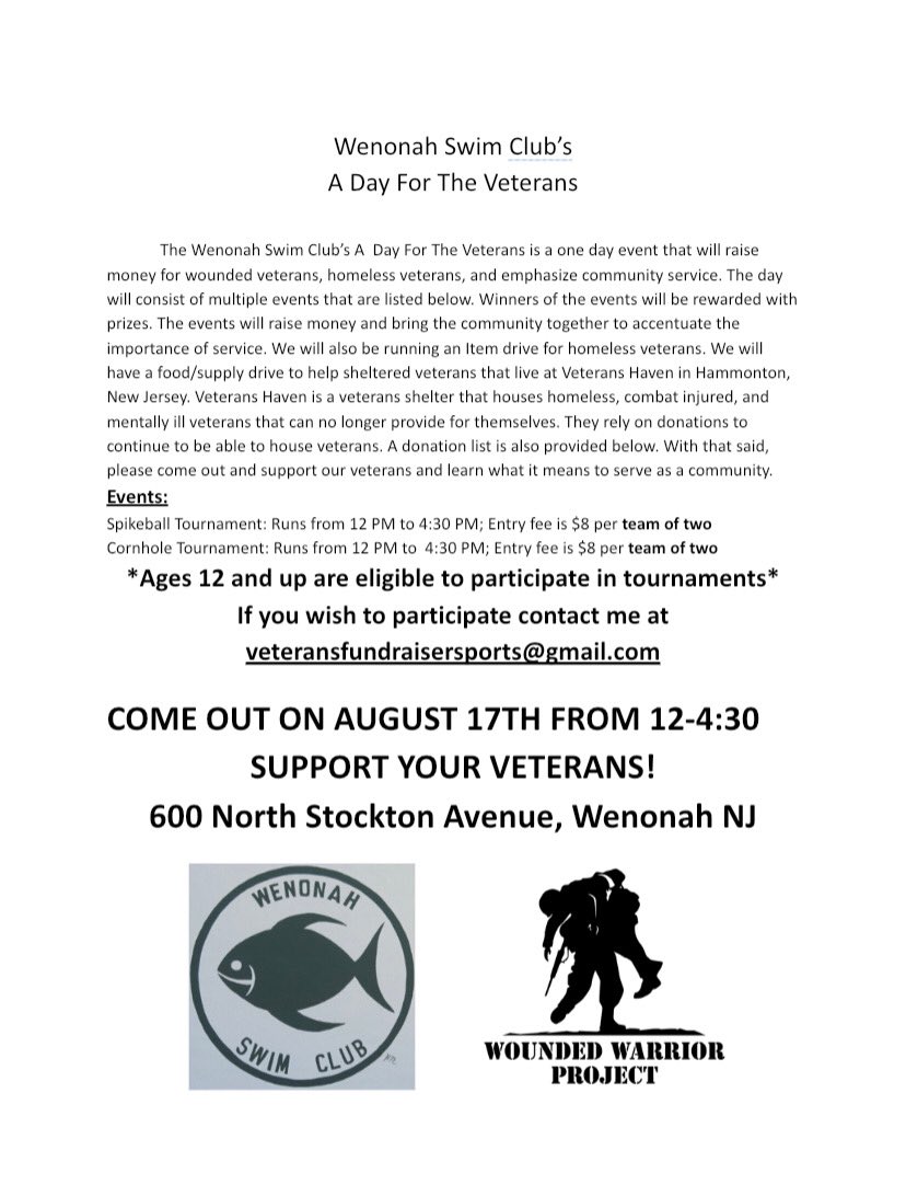 JakeNarvid's tweet photo. Pop out to support the veterans, have some fun, and good competition!!! https://t.co/8TfZnHuvZI
