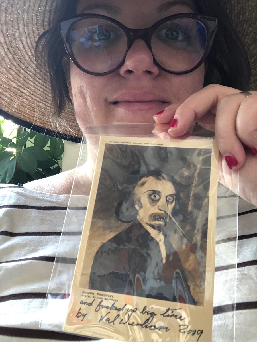 rawsin_'s tweet photo. So excited to have my very own vintage photograph “fucked up big time by” Val Denham 💕 It’s going right up on my ancestor wall with the other household spirits ✨ Pure magic! Thank you, Val! I love this SO MUCH!

 #ValDenham #art #womensart #tranart #spiritism #ancestors #artist https://t.co/MJ6FXrxG4Z