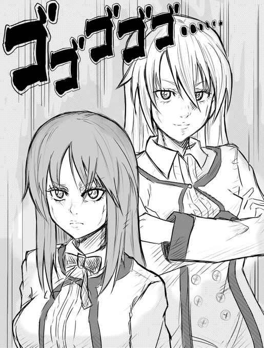 シタラ「今ここでお前との決着をつけるッ!来い、アニムスッ!」
ジニー「余は影、真なる影.....心の深奥に棲まうモノ.....」
#アリスギアお絵かき 