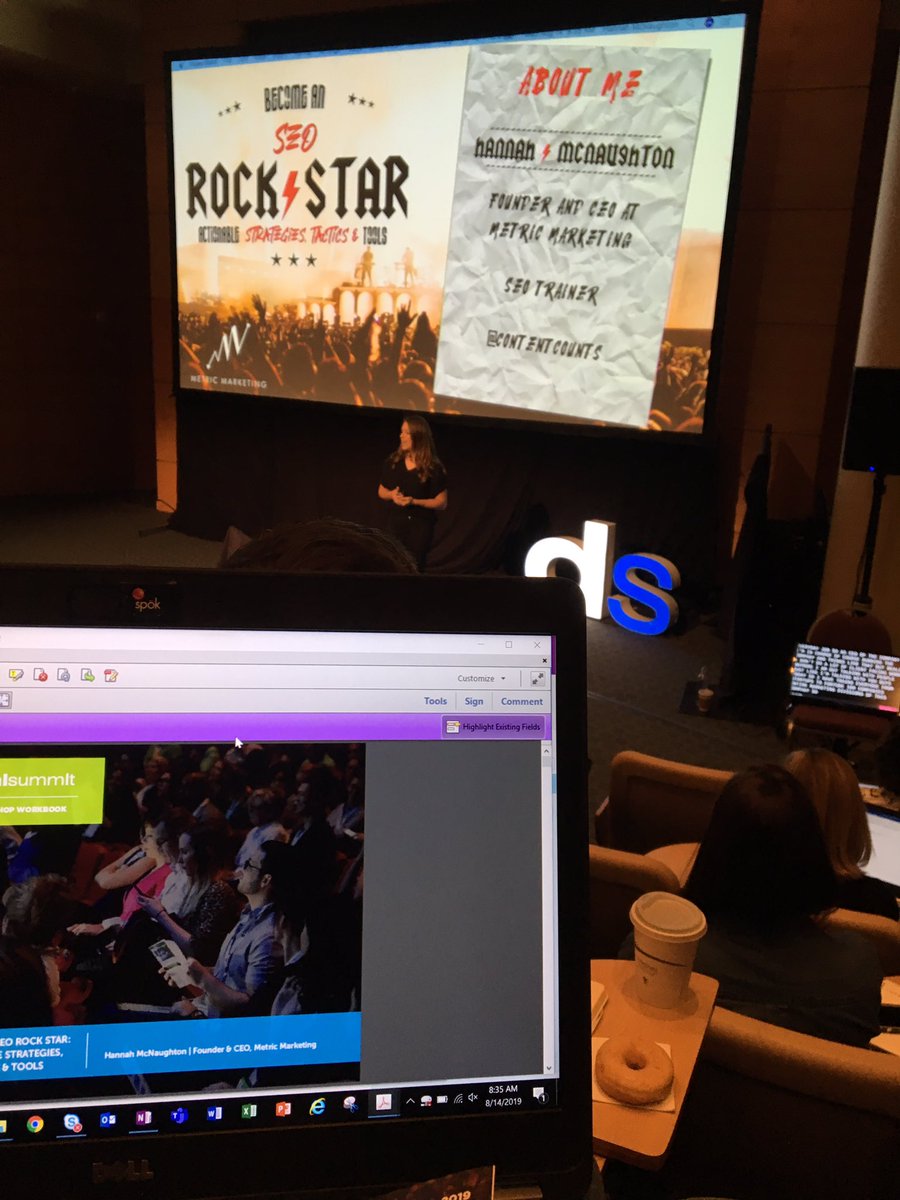 JillPoint's tweet photo. I’m ready to become an SEO rock star! #DSMPLS https://t.co/w9shxYtADn