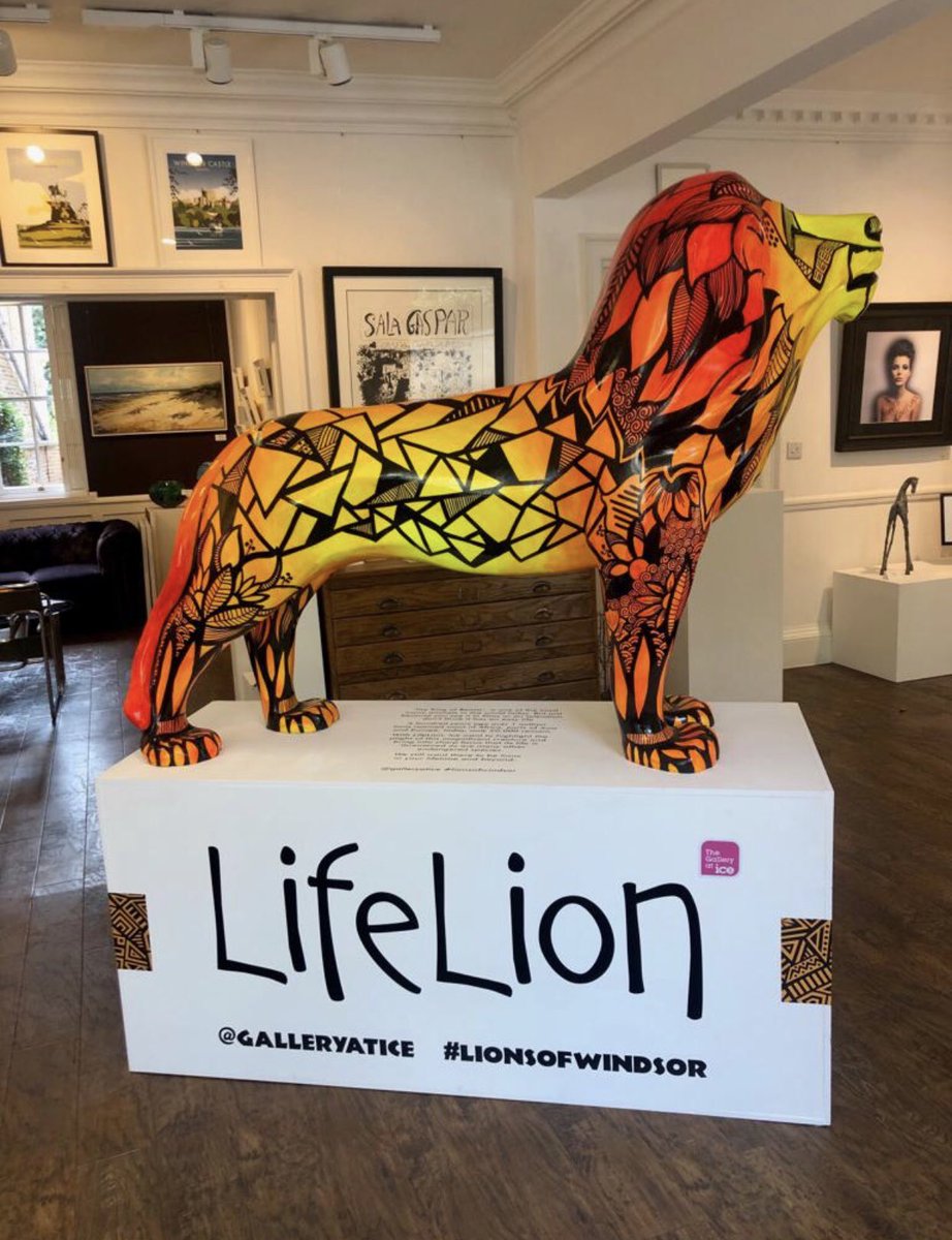 Visited <a href="/thegalleryatice/">The Gallery at Ice</a> yesterday - lovely to see how proud the team are of <a href="/MrASingh/">Amrit Singh</a> lion - don’t forget your chance to win cinema tickets. Take a selfie and tag  #lionsofwindsor and <a href="/thegalleryatice/">The Gallery at Ice</a>