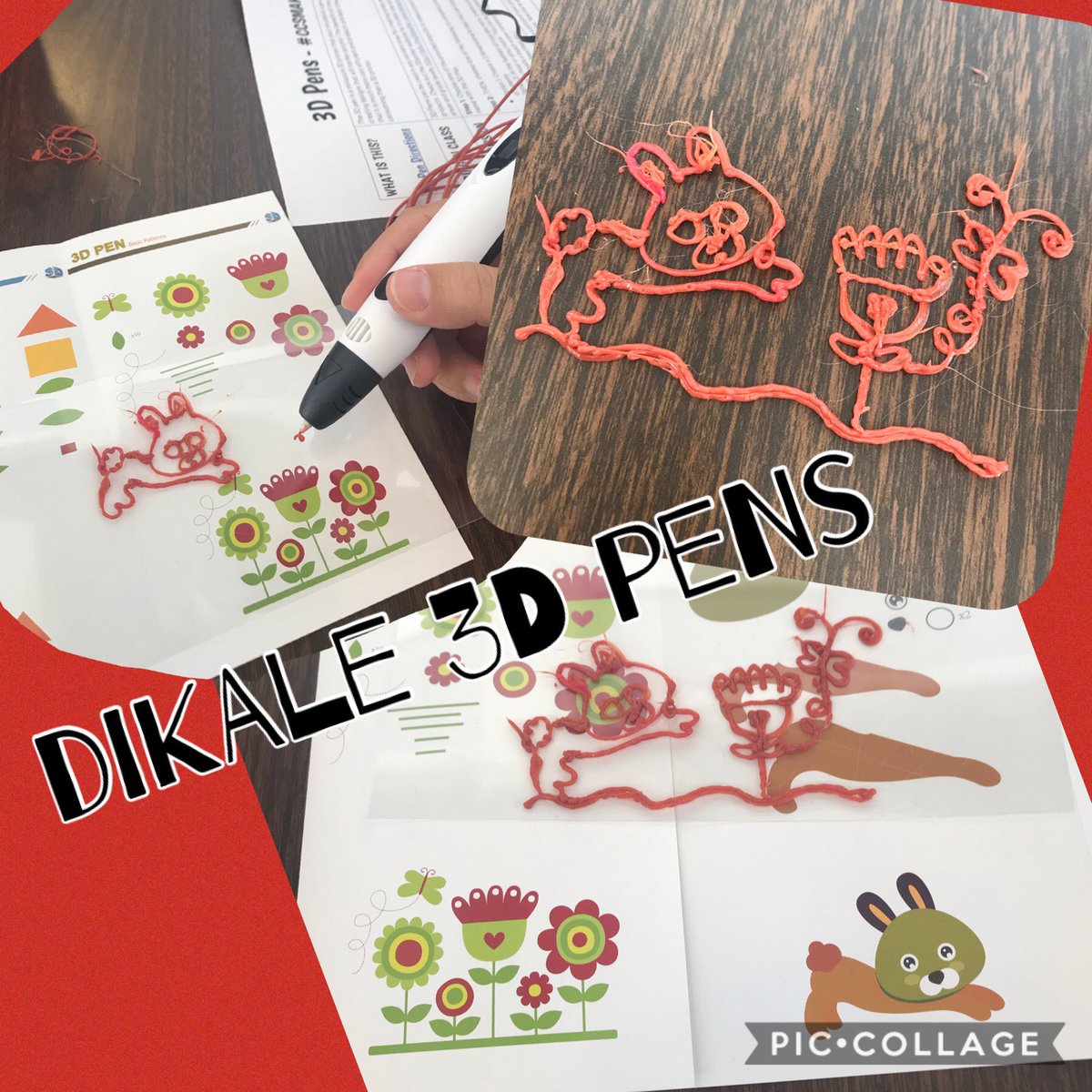 Having a blast with the 3D pens @ Chatham County DISC on the Maker Midway!! #CCSMAKES ⁦#CCSDISC