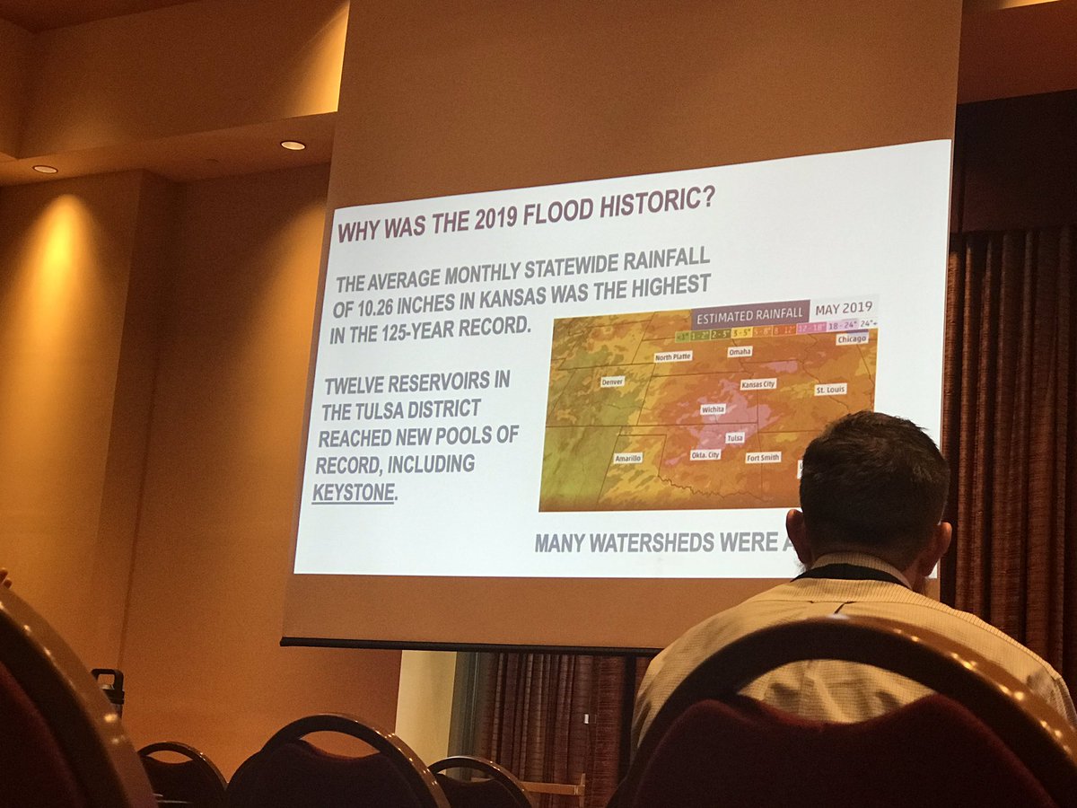 emeister_wx's tweet photo. Enjoying my first time at #emconok helping with the @okmesonet booth &amp; listening to different sessions. This afternoon is all about flooding! 🌧🌧 https://t.co/Zj2z2M8twz
