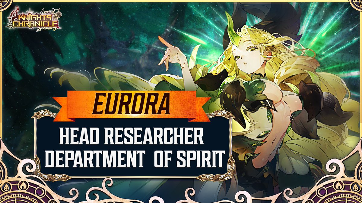 knightschron's tweet photo. Bring scientific study to the battlefield with Eurora! #KnightsChronicle https://t.co/KdD4DRAPTO