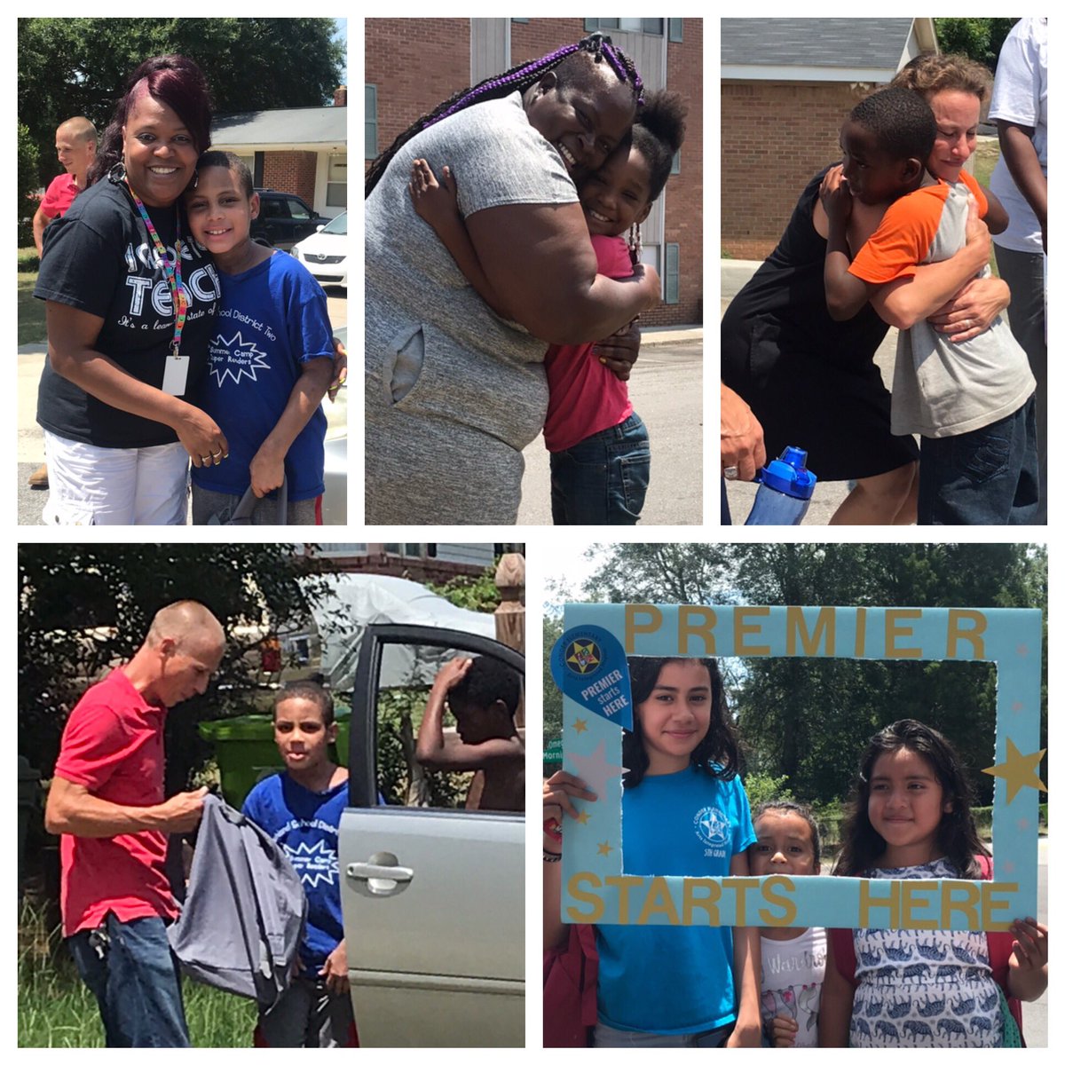 RegiStrick's tweet photo. @ConderStars prize patrol takes a field trip through our community to share school supplies and sweet treats with students and families! #ConderIsPremier #PremierStartsHere @PaulaChina1 @WillieAP34 @TammerRoberts https://t.co/enuVtuCJPr