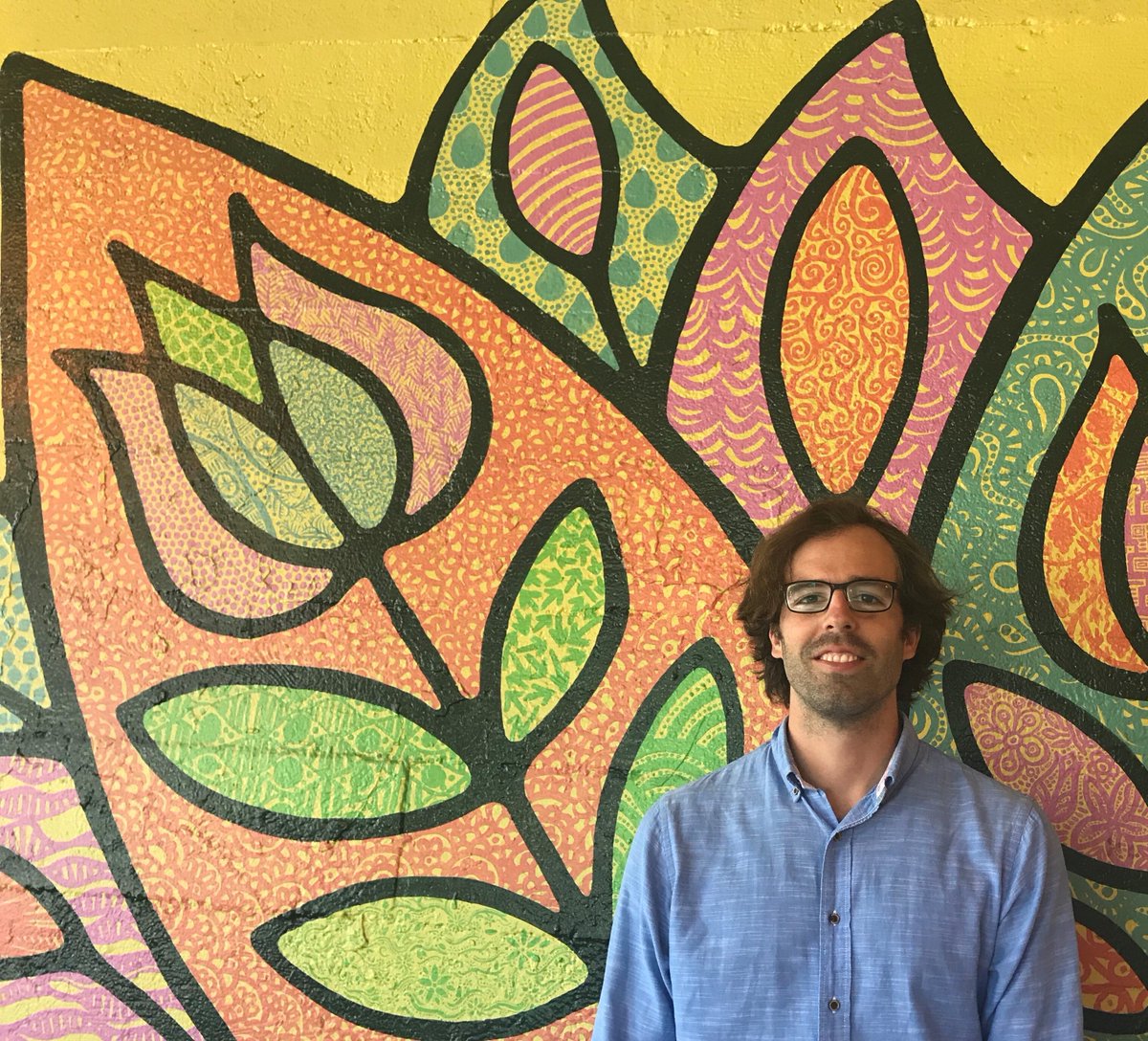 UNTclass's tweet photo. "I felt like #UNT and Denton were both creative spaces where I could be exposed to new ideas and perspectives. Turns out that is true! But even better, the local sense of community really facilitates this creative exchange." #NewToCLASS @BuddyScarboro https://t.co/1ki0j6aGKZ https://t.co/iXcwPBw3ld