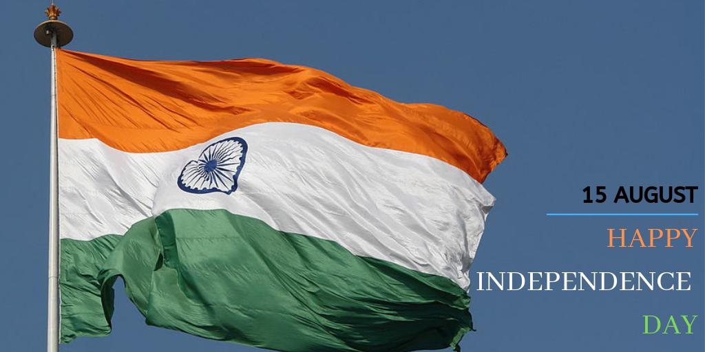 भारत हमको जान से प्यारा है; सबसे प्यारा देश हमारा है |

Happy #IndependenceDayIndia !
#CelebratingIndependence