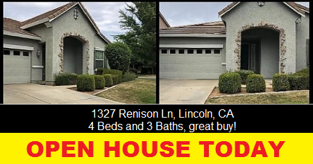 Michellepanizza's tweet photo. #OpenHouse in #LincolnCA
Call or Text 707-310-5661 for info
#REMAX 
Wednesday 4-7 pm
1327 Renison Ln, Lincoln CA
Stop in and Say hi. You will love this open concept single story!!! https://t.co/sQM7rxdsYi