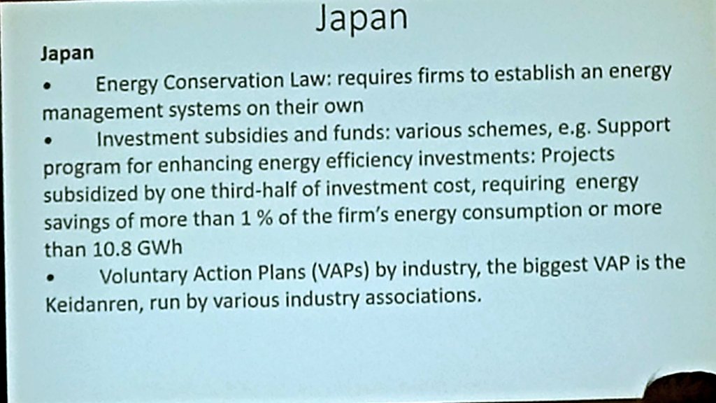 ACEEEdc's tweet photo. What can US #industries learn from #energyefficiency policies for #SMEs in the #EU and around the world? @FraunhoferISI's Antoine Durand overviewed some at #SummerStudy19. https://t.co/Vivegyoh5b