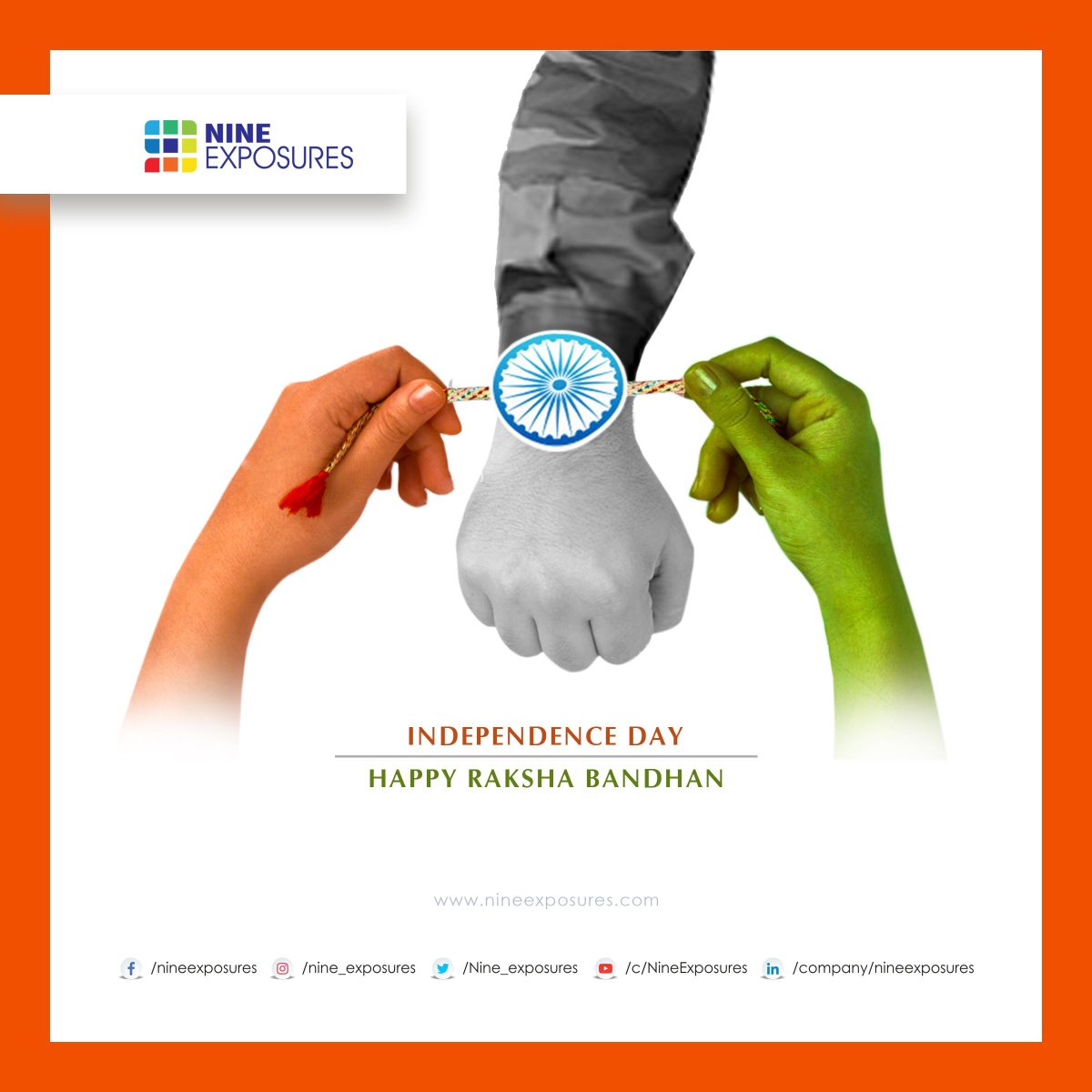 Nine_exposures's tweet photo. Each &amp; everyday of your life, you have surrendered it to the protection of your countrymen..We wish you good health and eternal happiness because you are the ones who are always there to protect us from enemies.

#IndianArmy #IndependenceDay  #RakshaBandhan https://t.co/JacQbqGoQu