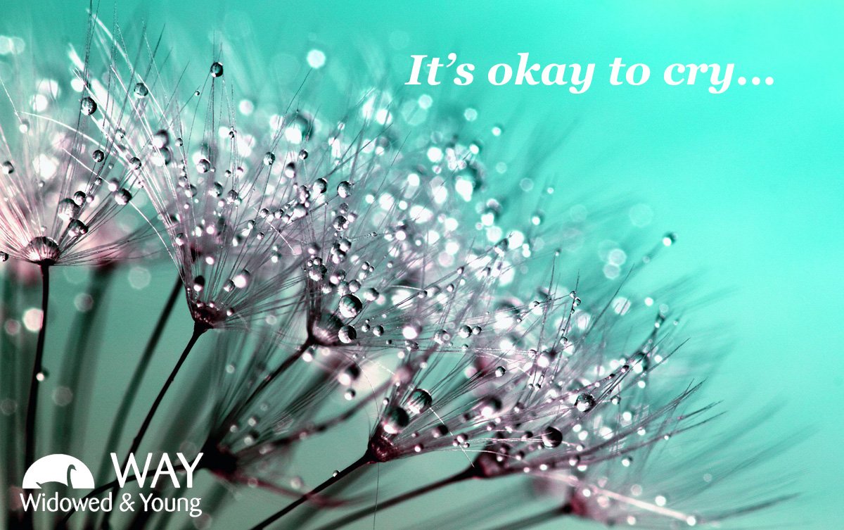 WidowedAndYoung's tweet photo. "It's okay to cry when there's too much on your mind - rain falls too when the clouds are heavy" ...Supportive words from a WAY member this summer๐
#WidowedandYoung #GriefSupport #Connection #PeerSupport #Understanding #Bereavement #Grief #Friendship #Cry #OKtoCry https://t.co/ql1fDpSjIL