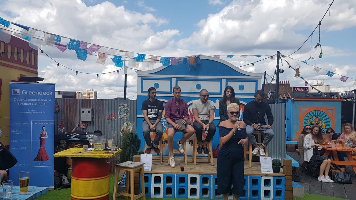 greendeckco's tweet photo. Good food, sunny weather, and an insightful discussion on the current and future role of #AI in #retail with @groupon, @BromptonBicycle, @OmniCXdigital and @Emarsys. Our very own @_adijo was part of the panel as well! Overall great event by #eCommClub! https://t.co/iEXkp6CZOX
