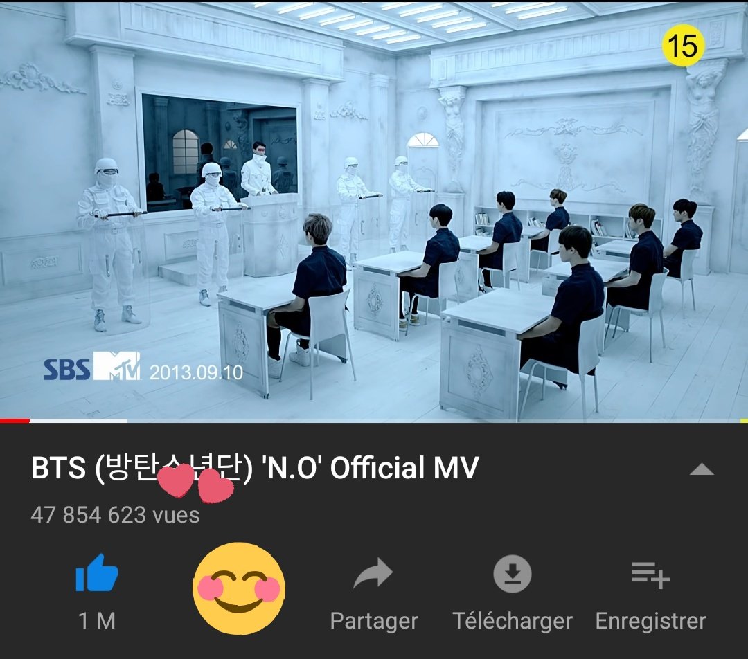BTSFRANCE_'s tweet photo. [#BTSFranceYoutubeParty]

Soldats ! Voici votre première épreuve :

Vous devez répondre à ce tweet avec une capture d'écran de la scène suivante afin de reconstituer le MV ! 

Je commence 😉🐉

#streamNo https://t.co/Q0mOvka6gW