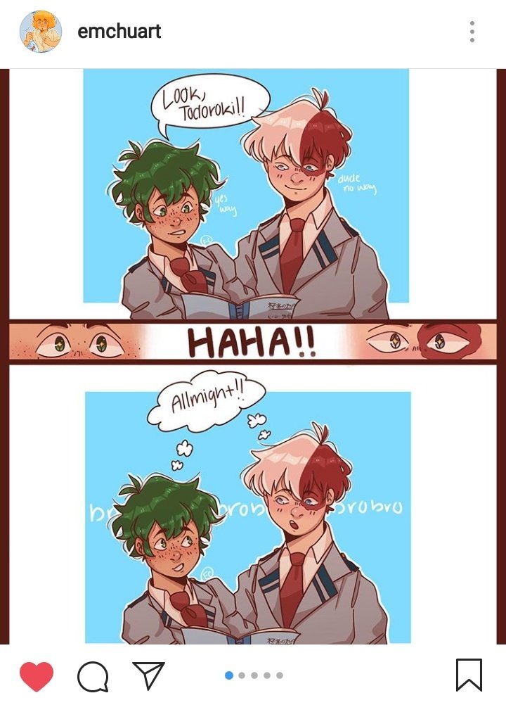 Guys ... emchuart on instagram made this really cute comic omfg it made my day please go like and and comment!
https://t.co/WAmLcCIVhw 