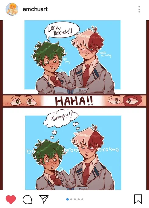 Guys ... emchuart on instagram made this really cute comic omfg it made my day please go like and and comment!
https://t.co/WAmLcCIVhw 