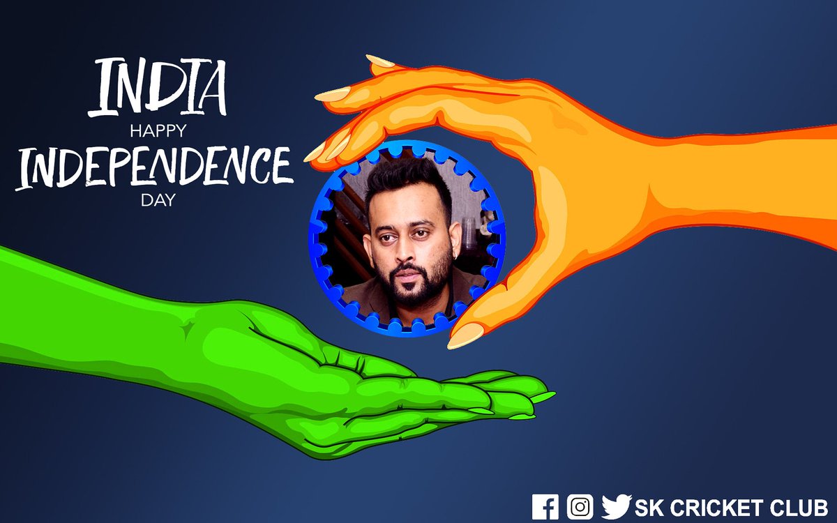 Skccofficials's tweet photo. Happy 73th independence day to all
@amitpatidar1 #skthunders owner in sk premier league season 2
#skcricketclub #skpremierleague #independenceday #bhopal https://t.co/ZmLcb5tM4a