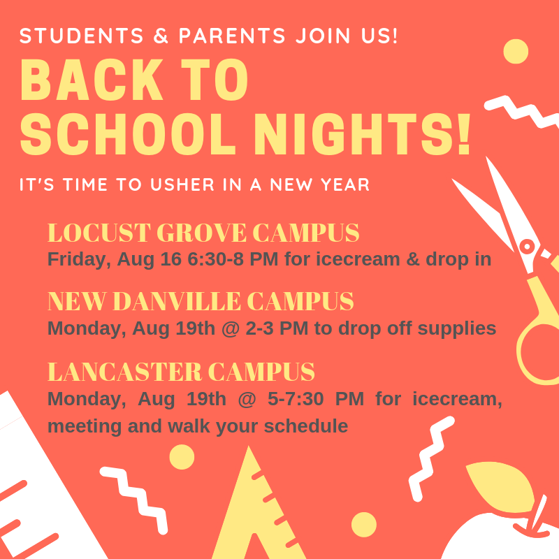 LancasterMenno's tweet photo. We are excited for a new school year to start, and we are welcoming students and parents to Back to School Nights at our 3 campuses (see dates per campus in graphic). It's a chance to drop off supplies, meet teachers, eat icecream, etc. #inthistogether #LMunity #LMproud https://t.co/BrCFmV9dYq