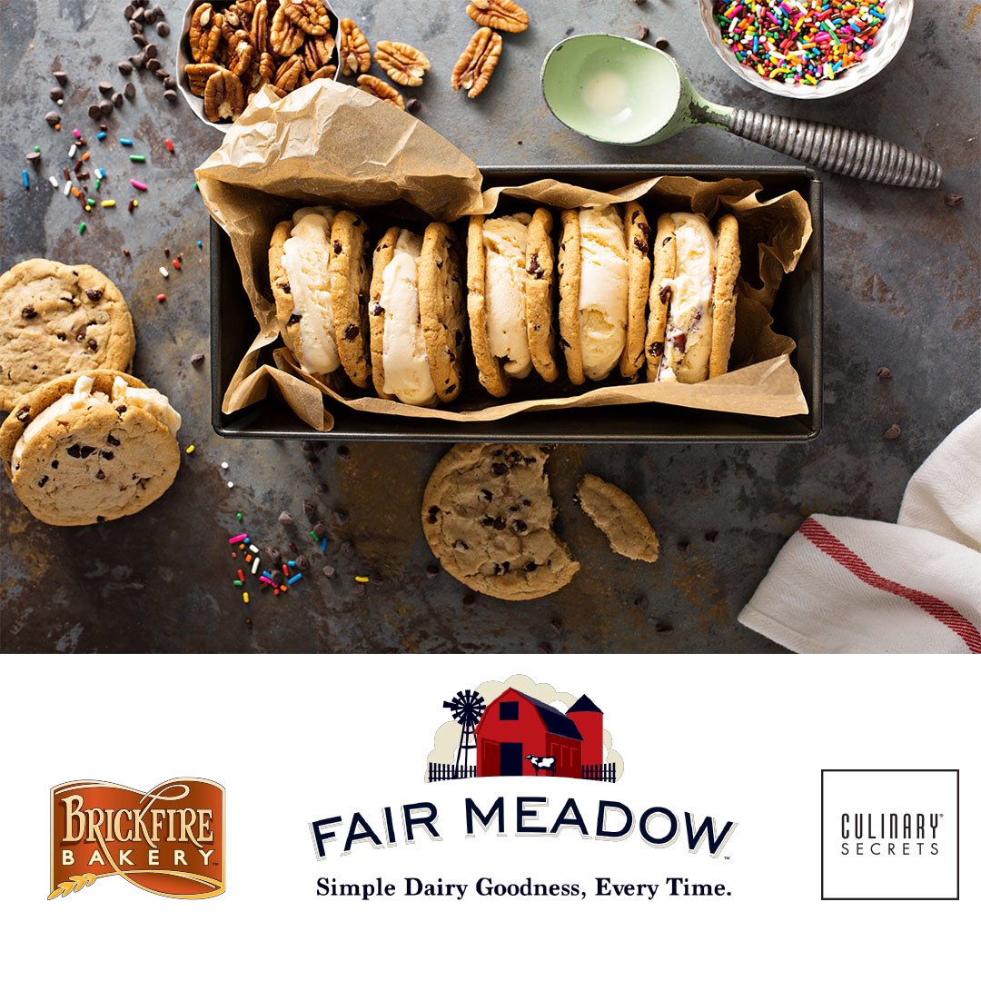Reinhart_KNX's tweet photo. Top ice-cream flavors are vanilla, followed by strawberry, chocolate, and cookies and cream. Create endless profitability with our #BrickfireBakery Cookies & #CulinarySecrets Toppings. Do you have our #FairMeadow Ice-Cream on your menu? #IceCream #Strawberry #Chocolate #Vanilla https://t.co/Isyy9mFtEr