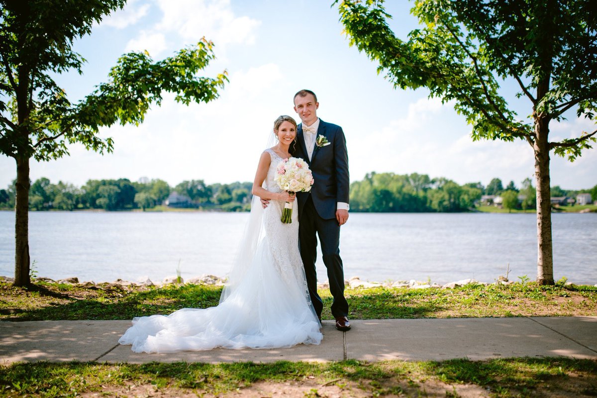 BlennyHotel's tweet photo. When you &amp; your "soon-to-be" went to Blennerhassett Elementary &amp; Jr. High – &amp; proposed to on Blennerhassett Island – it only makes sense to have your reception at the Blennerhassett Hotel! 💘☺️#BlennyBride couple Kayleigh &amp; Josh's sweet story here > https://t.co/e6tklhjoGy https://t.co/szne89tAza