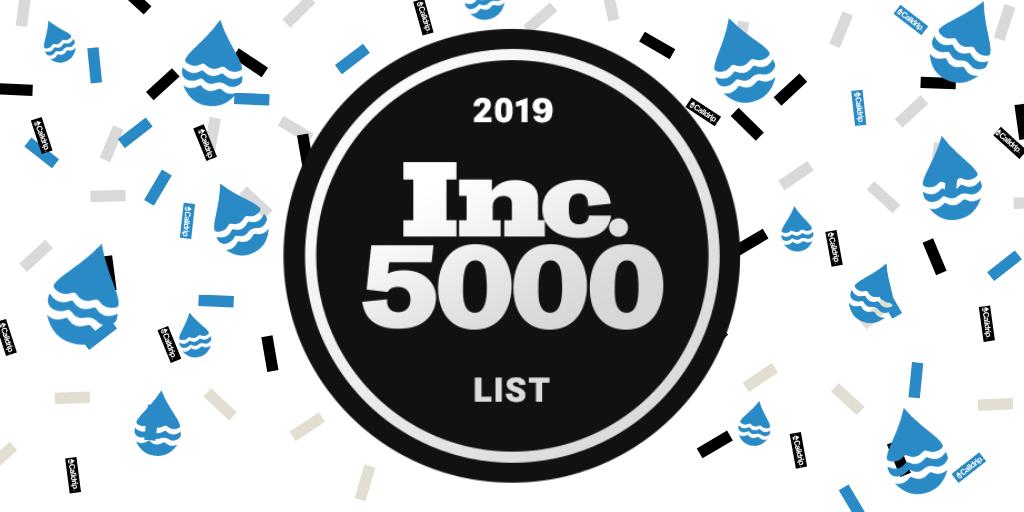 calldrip's tweet photo. We’re honored to be recognized by @inc5000 as one of 2019’s Most Successful Companies in America and #42 in the fastest growing state in the US! Big thank you to everyone who has been a part of the journey this far. It couldn't have been done without you. https://t.co/pP6h1uWDwM https://t.co/wZIeDzgrXG