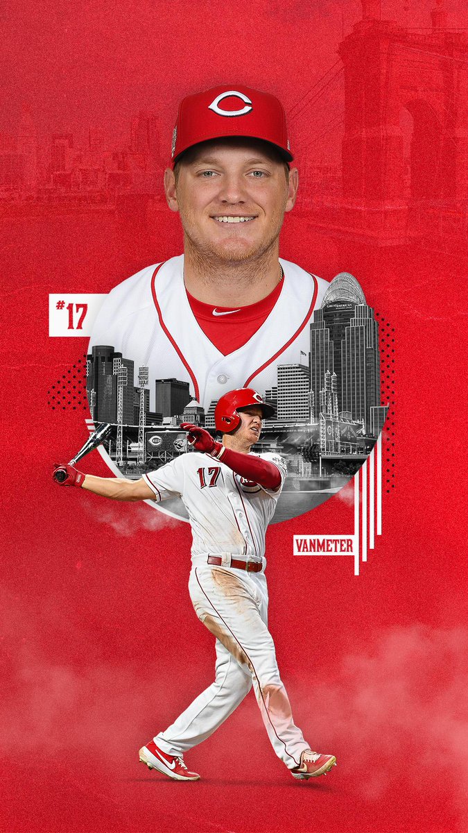 Reds's tweet photo. The future is now.

#WallpaperWednesday ❌ #BornToBaseball https://t.co/YyqILxZpxW