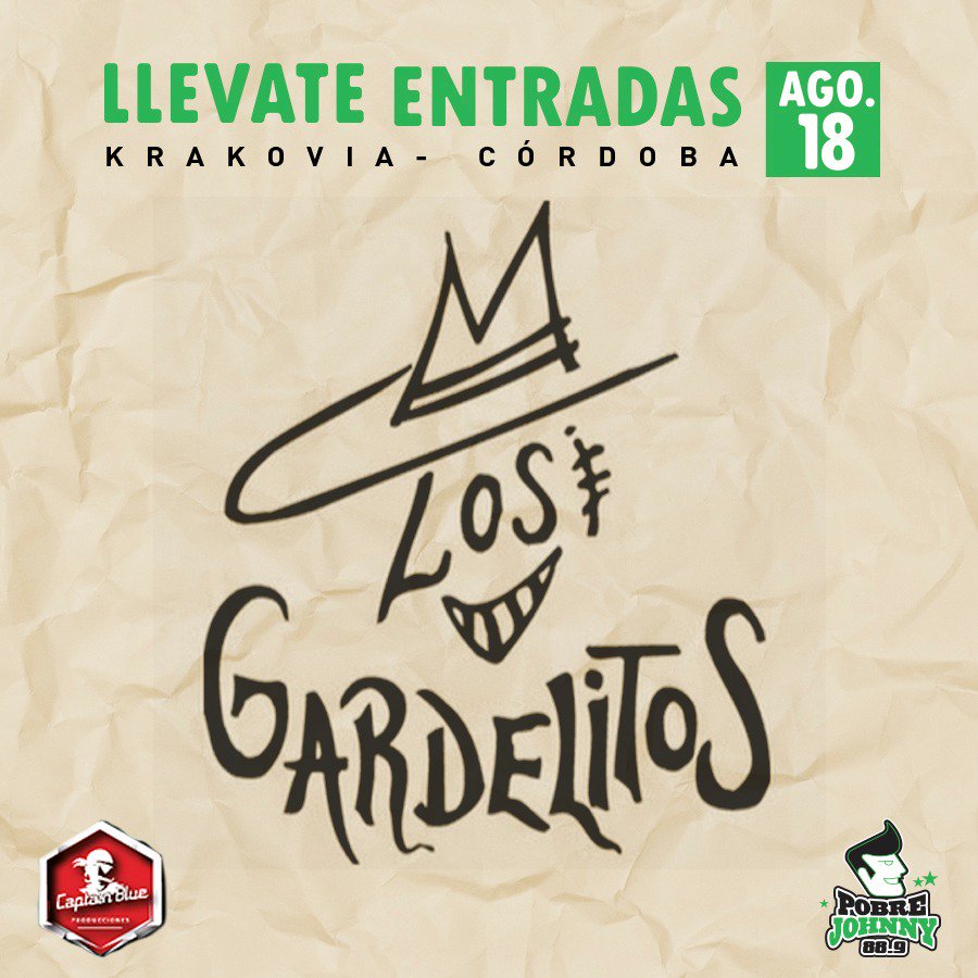 889pobrejohnny's tweet image. 💥 ROCK, ROCK, ROCK 💥

Estamos muy MANIJAS con el show que se traen #LosGardelitos este domingo 🤘💣 !!! 
Con #CaptainBlue te regalamos las entradasss, así que ya saben... DATOS ⬇⬇