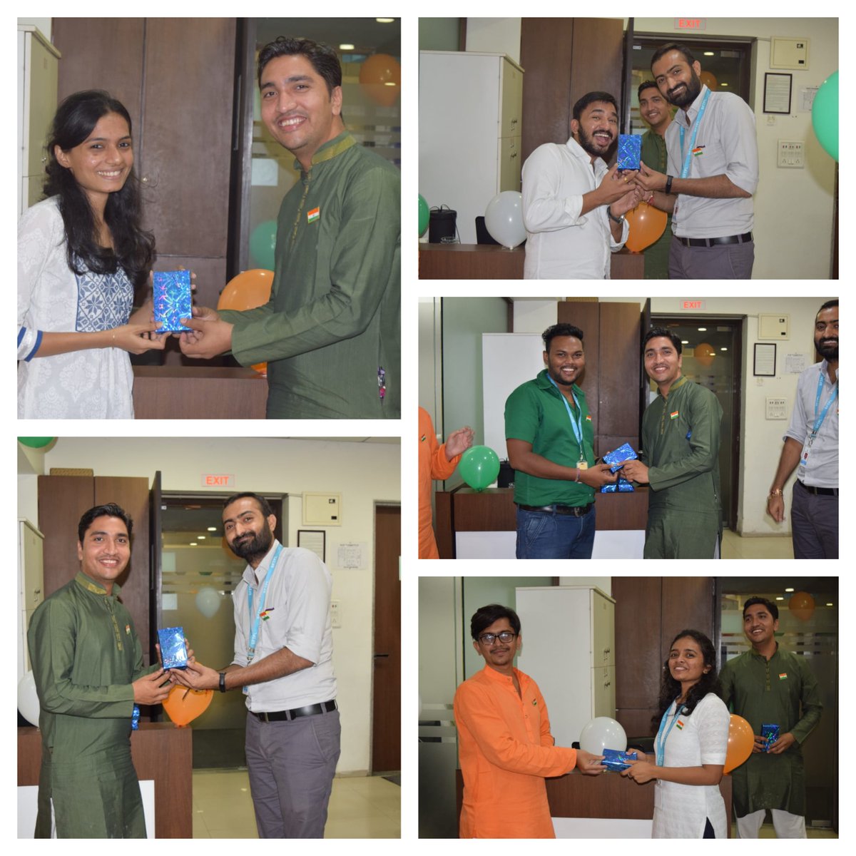 sailfintech's tweet photo. Wonderful celebrations of #independenceday at #Sailfin. Thanks to team #Happyfeet for nice decorations, fun-filled activities. #celebrations #fun #decorations #team #Tricolor https://t.co/7ieYchs4nV