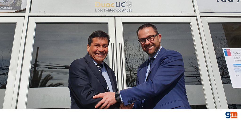 ¡Estamos muy contentos! Hemos renovado el convenio de colaboración con Liceo Politécnico Andes Duoc UC de Renca, el cual cumple con el compromiso de cuidar el medio ambiente, la vida sana y la educación. Más información aquí: bit.ly/2YIFuuW