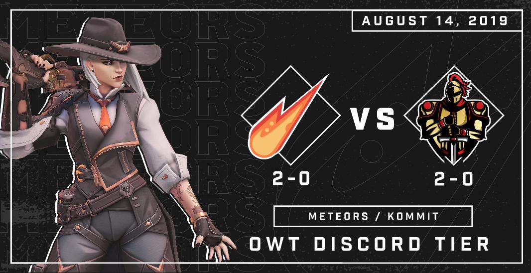 GalacticOWT's tweet photo. It's only Week 3, but it's time for a playoff level match-up!
@MeteorsOWT will take on @TeamKommit as we fight for the number 1 spot in the OWT discord standings! There's gonna be a #MeteorsShower☄️ TONIGHT @ 8:30 EST! https://t.co/enuo2v9GL5